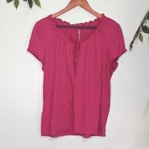 Izod Peasant Blouse